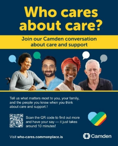 A blue and yellow flyer with people smiling

AI-generated content may be incorrect.